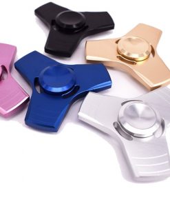 Tri Spinner Fidget Pattern Hand Spinner Rotating Toys Metal Fingertips Fingers Gyro Reduce Stress