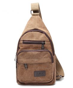 Women Men Vintage Canvas Satchel Shoulder Bag Messenger Travel Bag