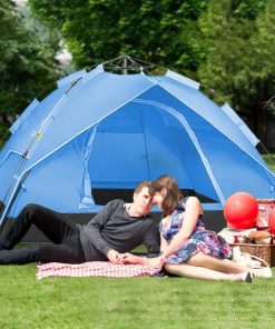 Double Deck Double Door Outdoor Picnic Camping Tent