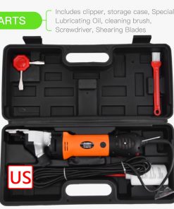 690W Sheep Go-at Shear Clippes Electric Animal Shave Grooming Farm Supplies 70ML