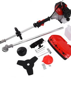 42.7CC 2-in-1 Gas String Trimmer, Brush Cutter, 2-Cycle Straight Shaft Gasoline