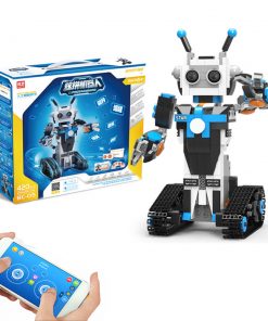 420/448Pcs DIY Building Block Technology Intelligent Programmable Robot Toy APP/Remote Control Children Robot Toy STEM Learning Kit Kids Gifts